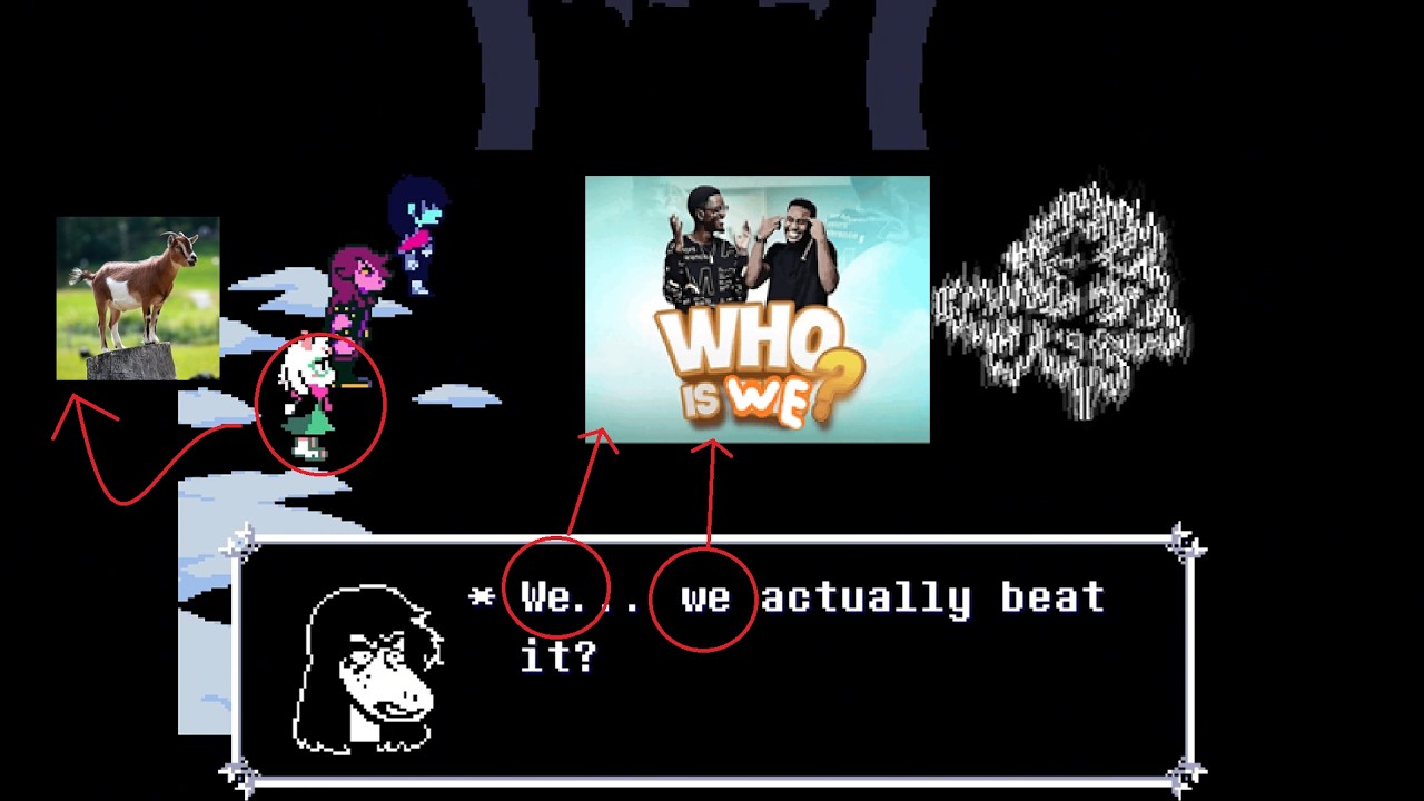 ralsei solos everyone - roaring knight