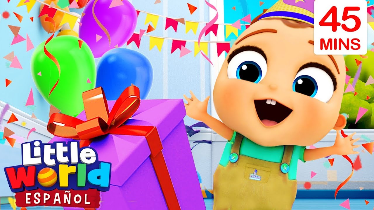 &iquest;Qu&eacute; Hay En La caja? | Canciones Infantiles | Little World En Espa&ntilde;ol