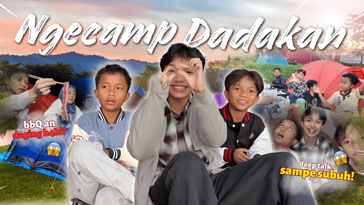 IBU NGAJAKIN NGE CAMP DI KAKI GUNUNG CIREMAI