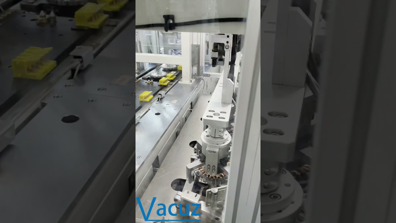 Vacuz AC Ceiling Fan Motor Stator Coil Insulation Paper Insertion Winding Machine Production Line