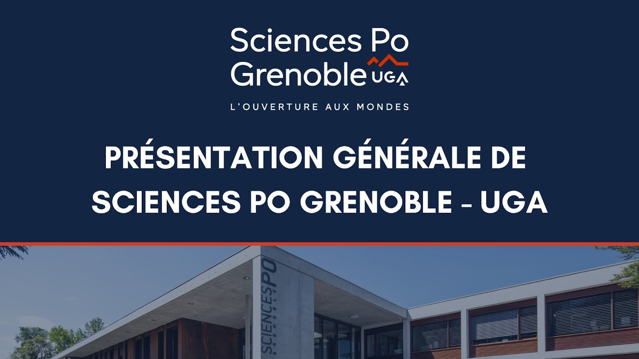 Общая презентация Sciences Po Grenoble - UGA