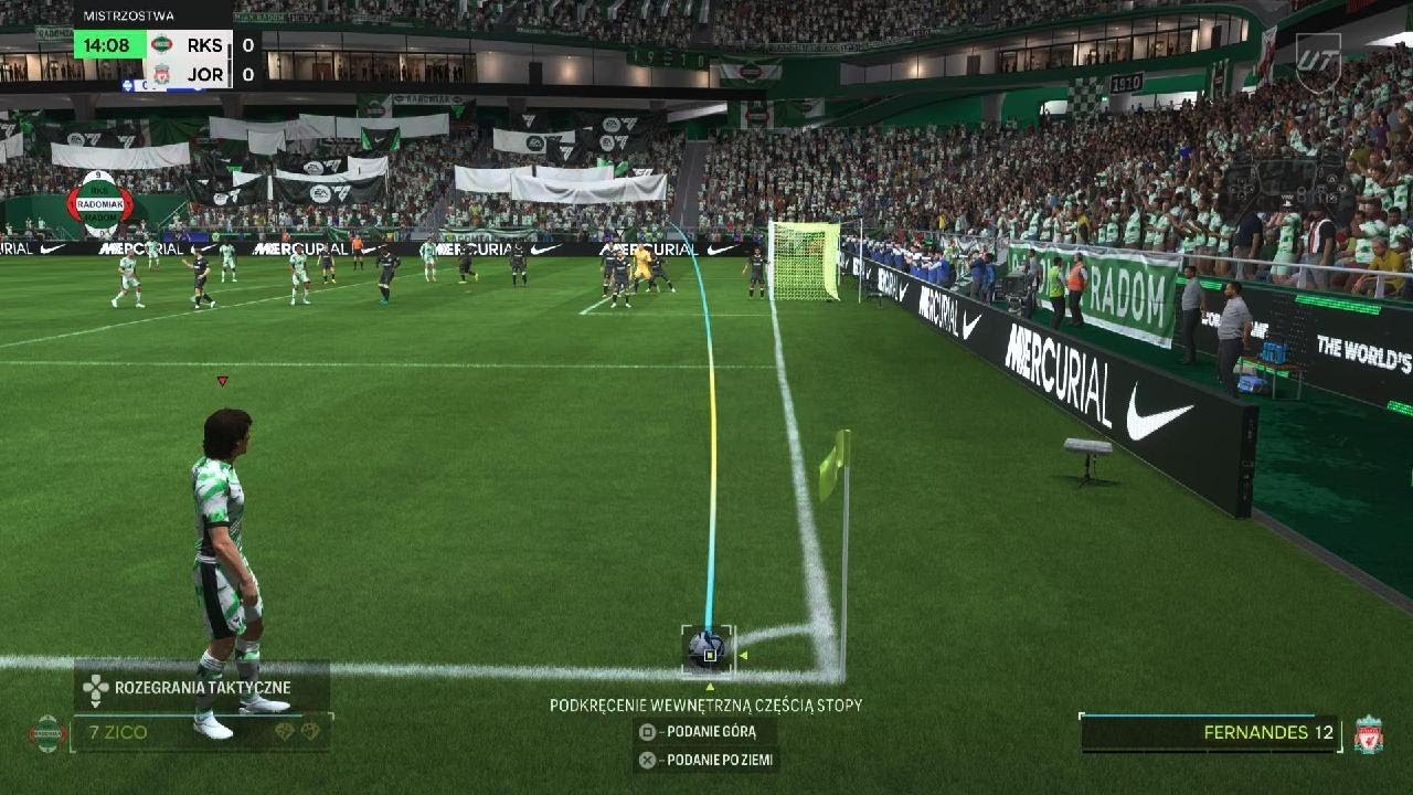 EA SPORTS FC 24 Zico deadball corner