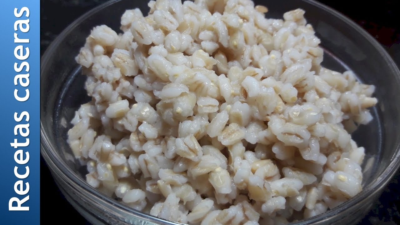 Cómo preparar CEBADA PERLADA 🥣 Recetas caseras.
