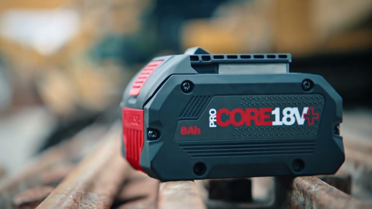 ProCORE18V PLUS | The Next Generation of High-Powered 18V Batteries | Bosch Professional