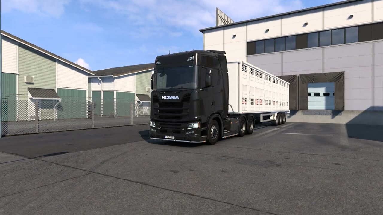 Relaxing Drive Through Norway | Scania S770 V8 | Narvik to Tromsø (ETS2 ASMR)