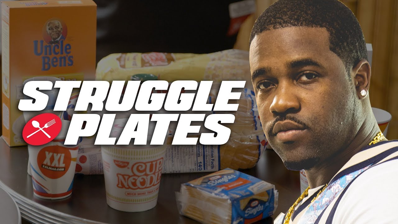 ASAP Ferg Makes Mayonnaise Sandwich, Rice With Ketchup and Sugar Milk | Struggle Plates