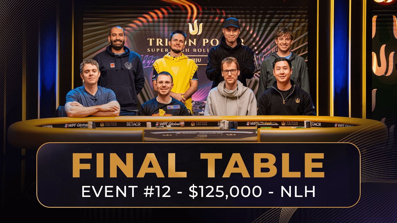 Triton Poker Series Jeju 2025 | Final Table Event #12 $125K NLH - 7-Handed Showdown