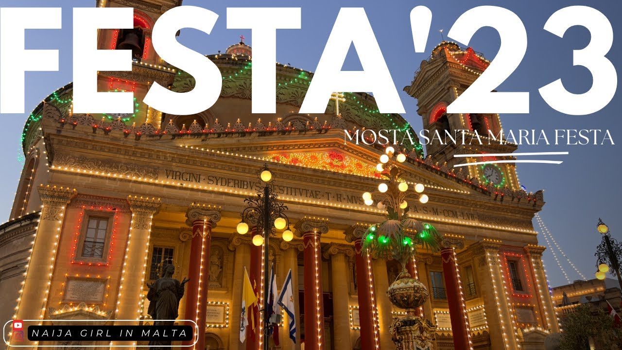 Unveiling the Mosta Santa Maria Festa: Celebrating Tradition and Resilience!