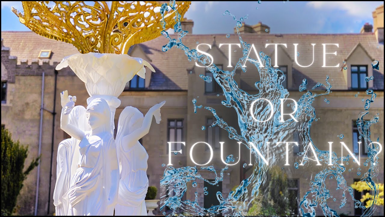 From Weathered Statue to Flowering Fountain — Garden Transformation!