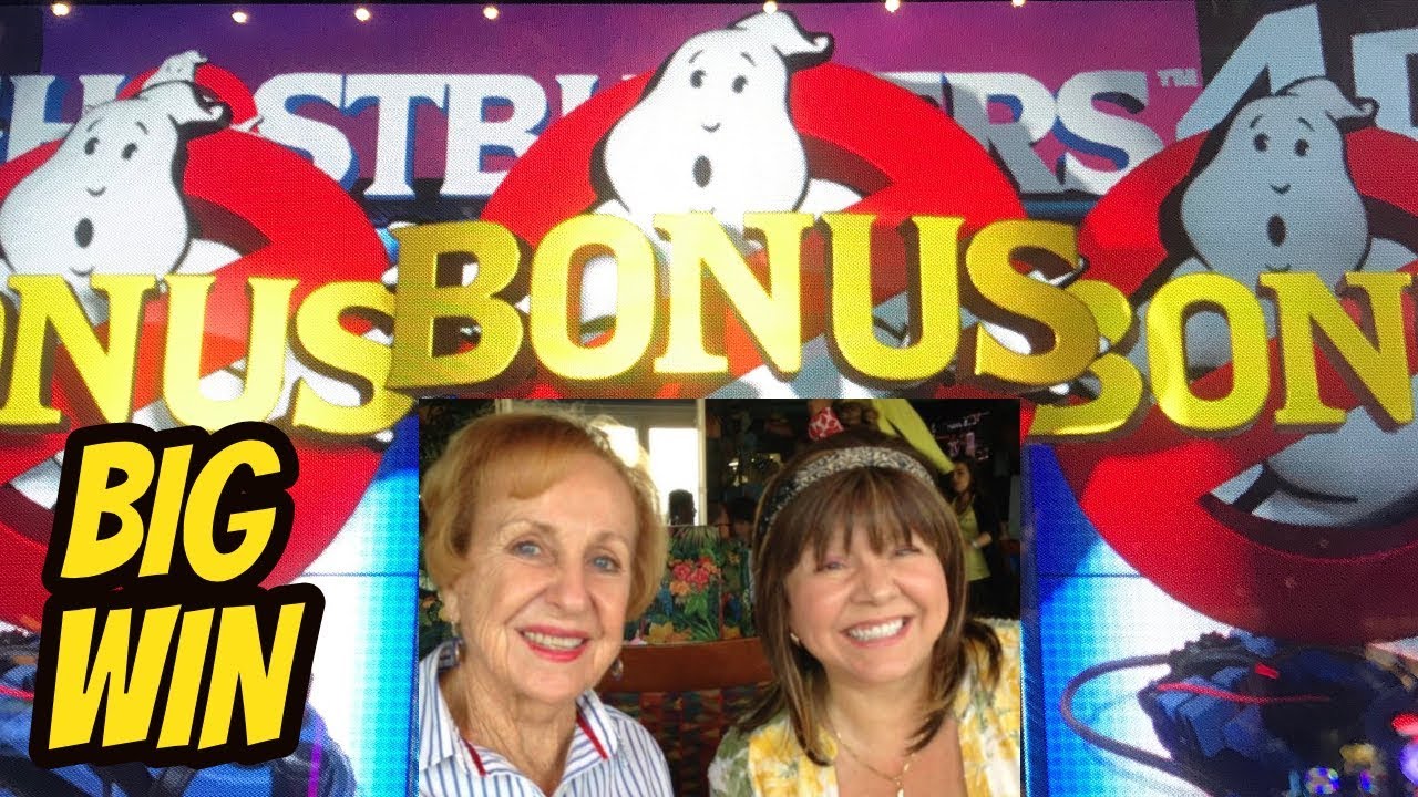 BIG WIN! GHOSTBUSTERS 4D BONUS WITH MOM