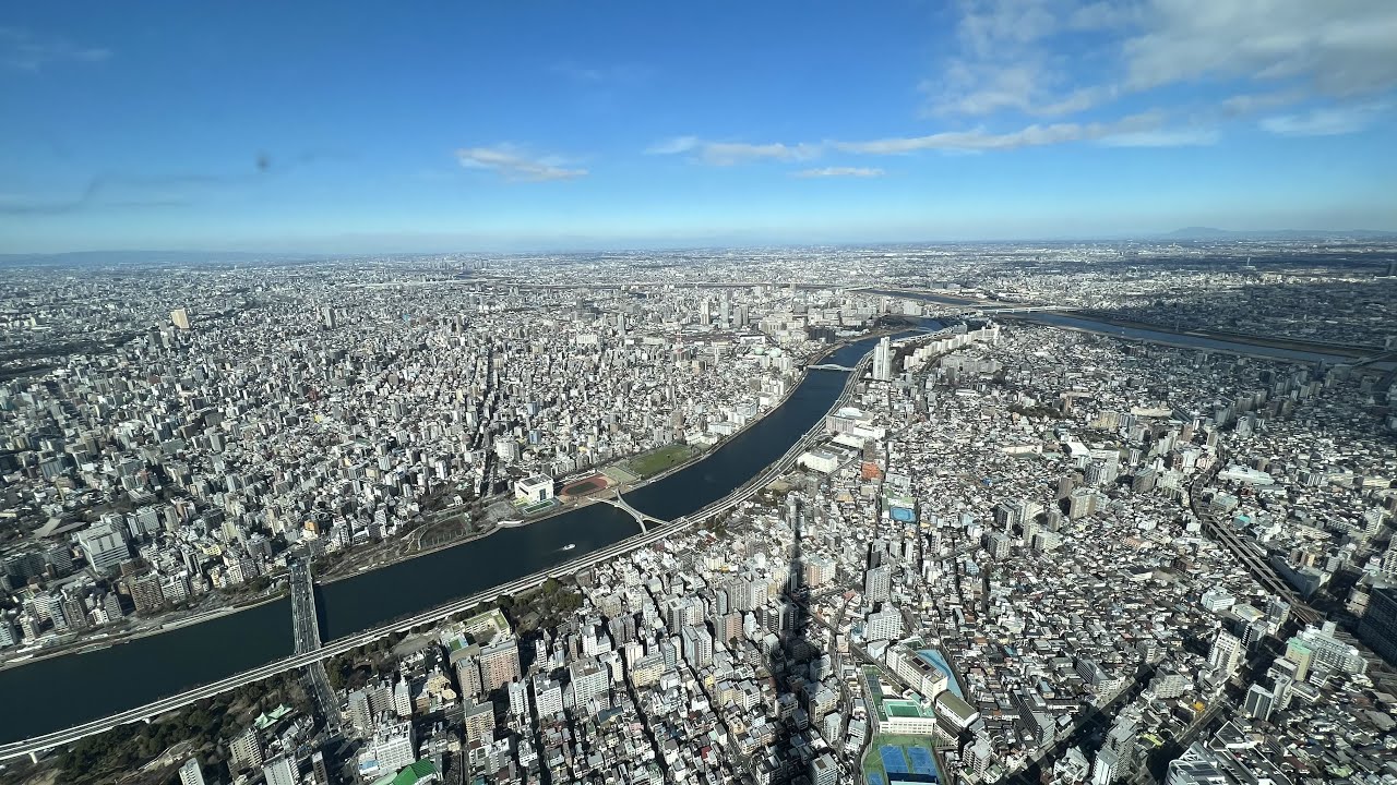 TOKYO SKYTREE: The Tallest Structure in Japan🇯🇵 (634 m, 2,080 ft)