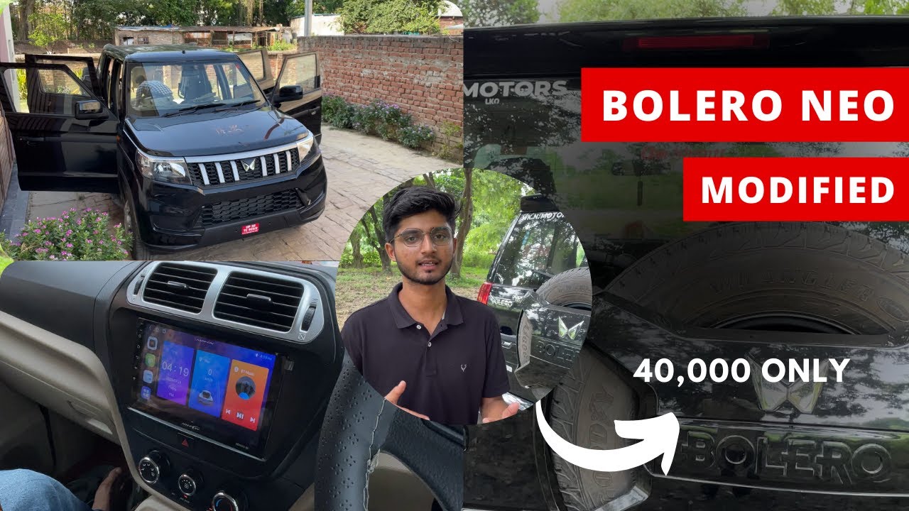 वाह भाई….! 👏 मात्र 40 हज़ार में बना दिया TOP से भी ऊपर 😱| Bolero Neo Base to Top Modification 2024
