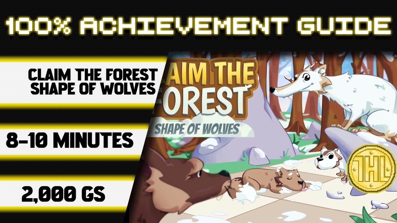 Прохождение игры Claim the Forest: Shape of Wolves на 100% * 2000 GS за 8-10 минут *