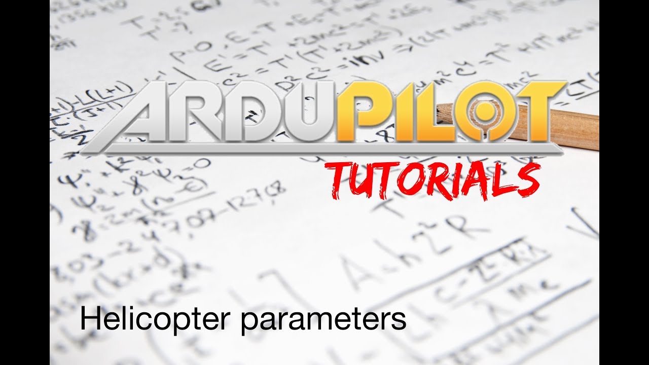 ArduPilot TradHeli Setup Video 1