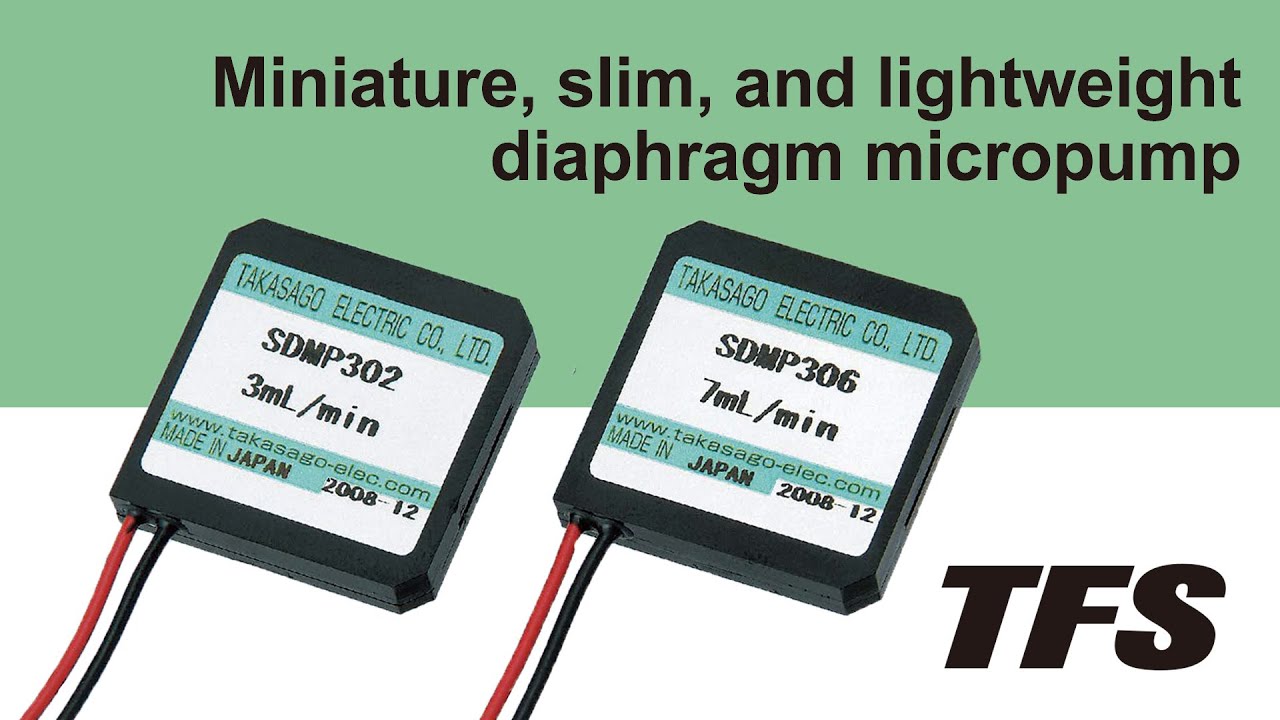 Piezo Micro Pump SDMP/APP Series - Takasago Fluidic System