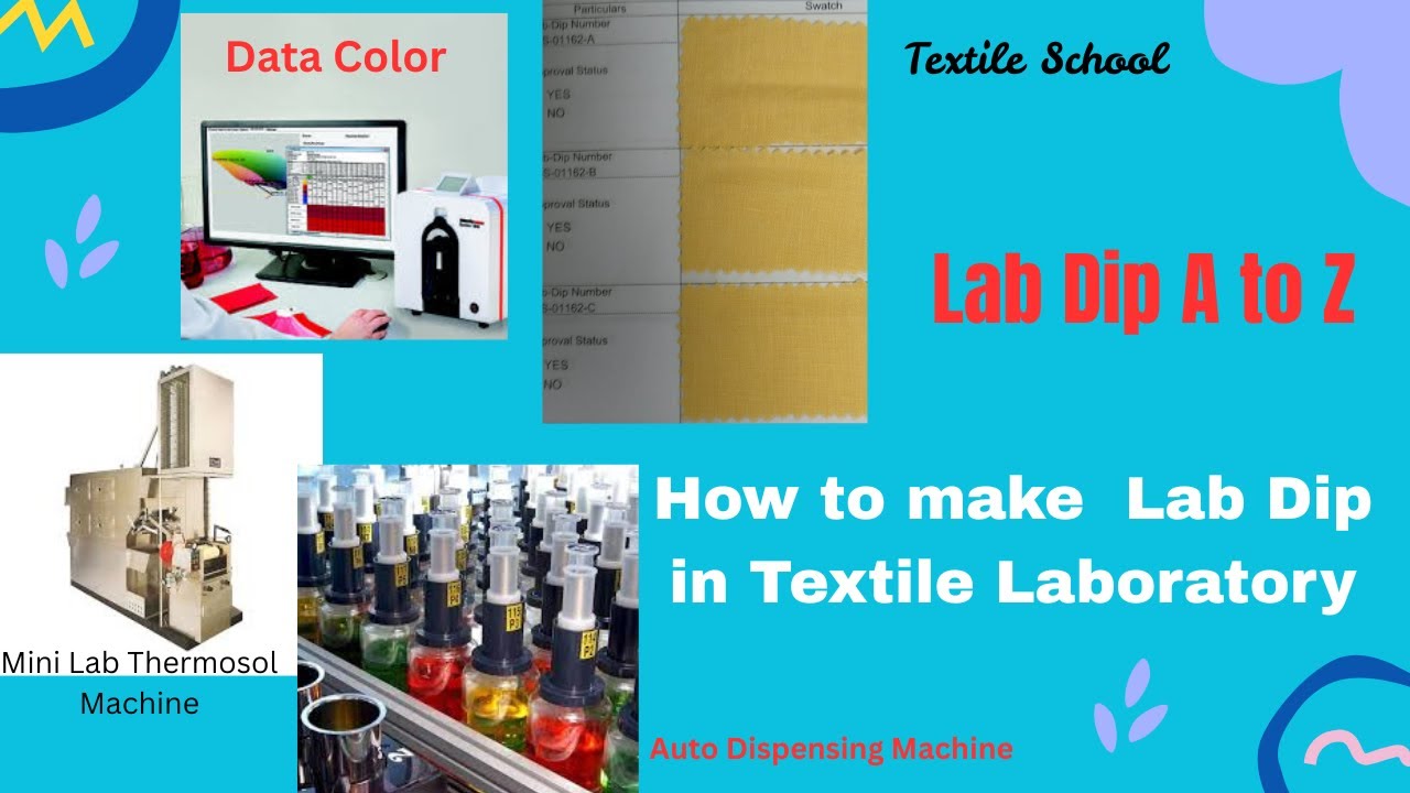 How to Make Lab Dip for color approval in Textile Laboratory  I Lab Dip A To Z