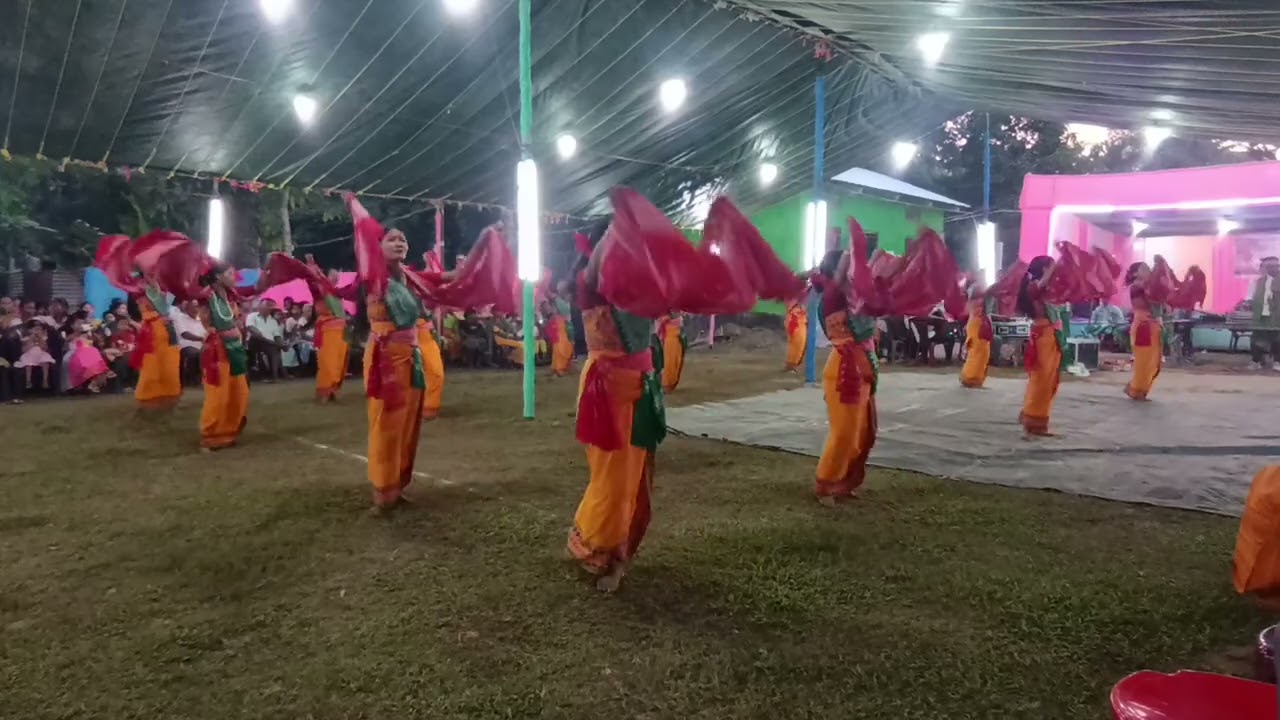Bodo traditional dance and dres