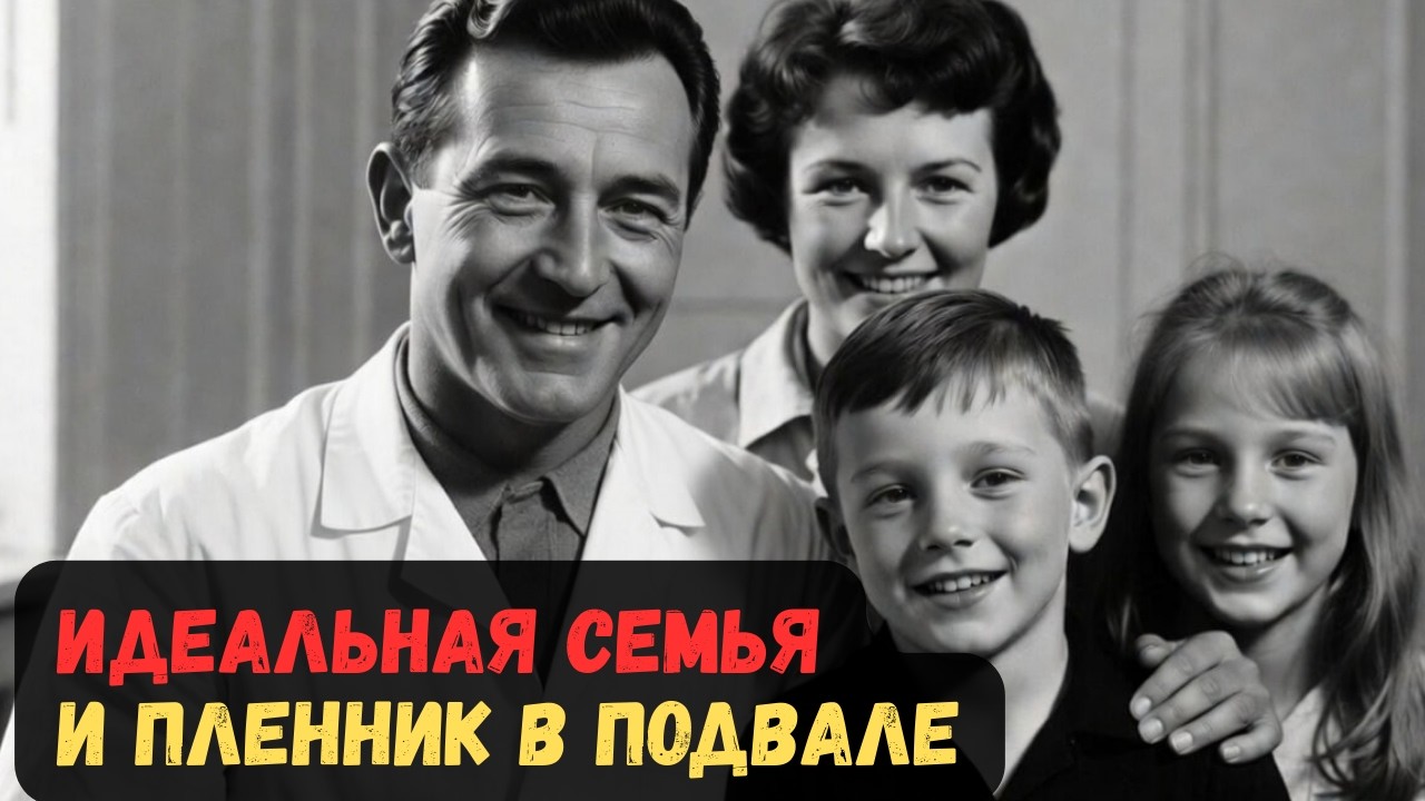 ИДЕАЛЬНАЯ СЕМЬЯ И ПЛЕННИК В ПОДВАЛЕ.