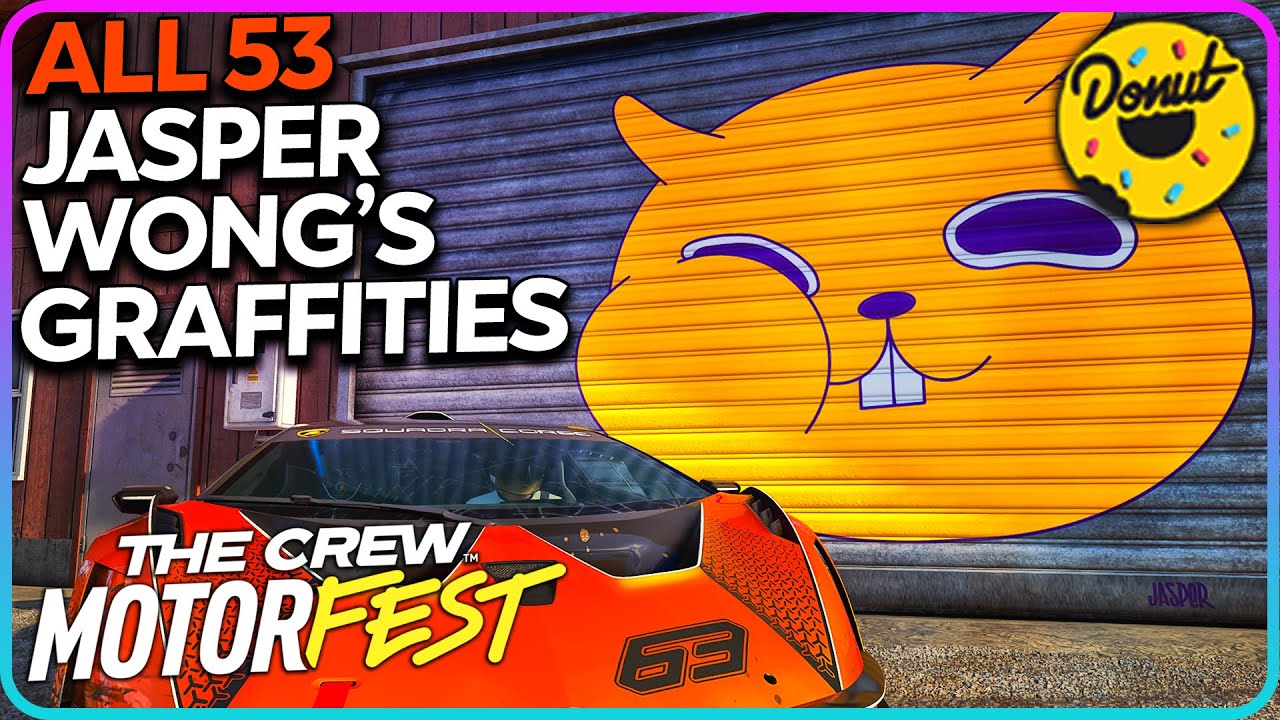 All Donut x Jasper Wong Graffities (Rule The Streets) Crew Motorfest