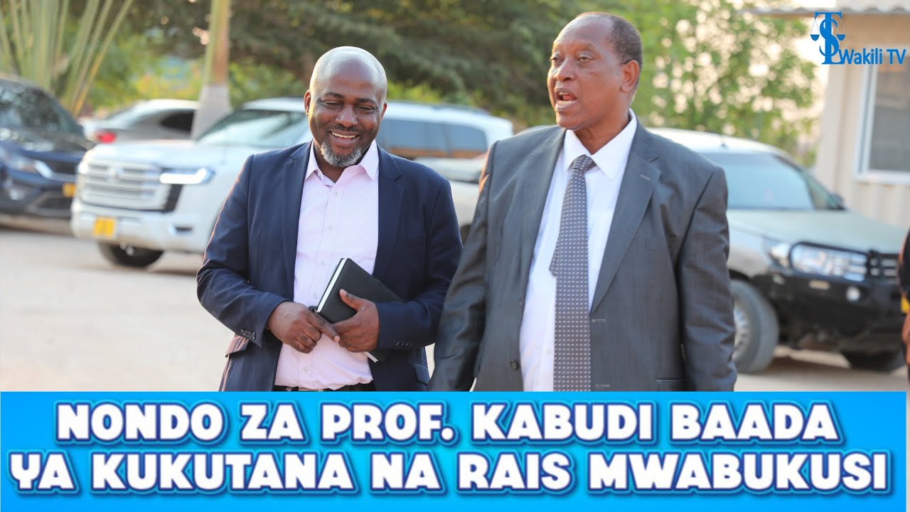 Nondo za Prof. Kabudi Baada ya Kukutana na Rais Mwabukusi 'TLS Isaidie 4R'
