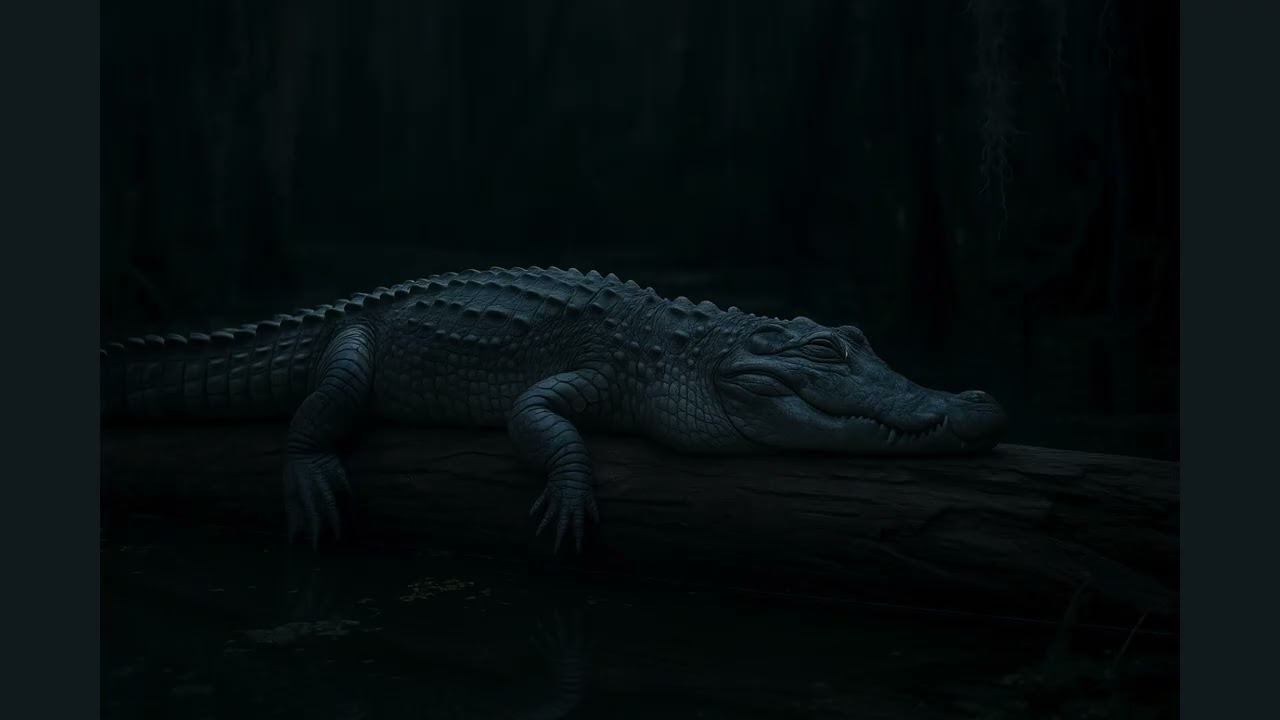 Crocodile Nightlight - 9 Hours - No Sound