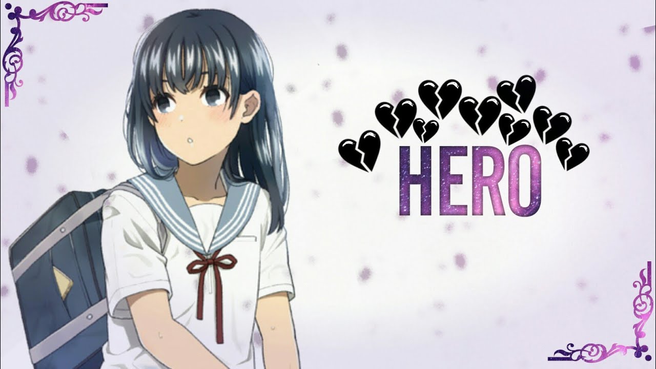 Nightcore - Hero (Lyrics)「NV」