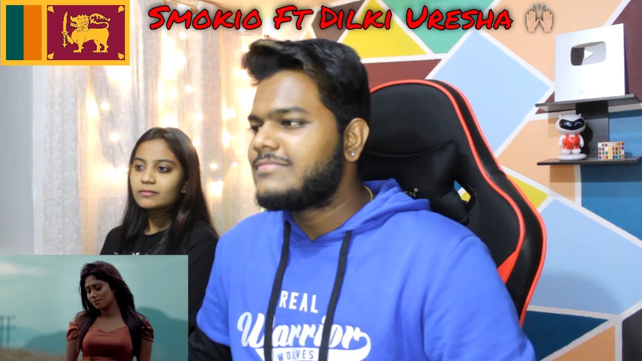 INDIANS REACT TO SRI LANKAN MUSIC | Liya Liyaa - Smokio Ft. Dilki Uresha - Official Music Video