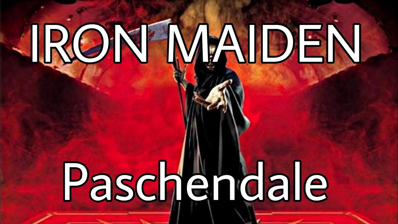 IRON MAIDEN - Paschendale (Lyric Video)