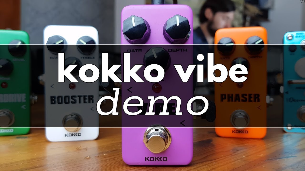 Kokko Vibe / Nux Vibe  Guitar Sound Demo