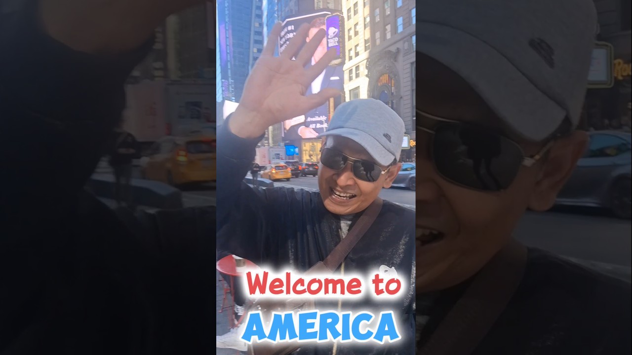 Welcome to America, mas Saleh dari Jember, Jawa Timur.  #usa #travel