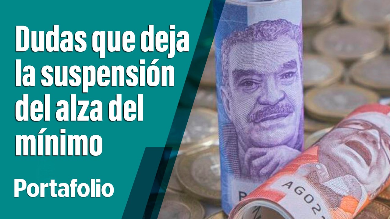 Las dudas que deja la suspensión del salario mínimo para 2026 | PORTAFOLIO