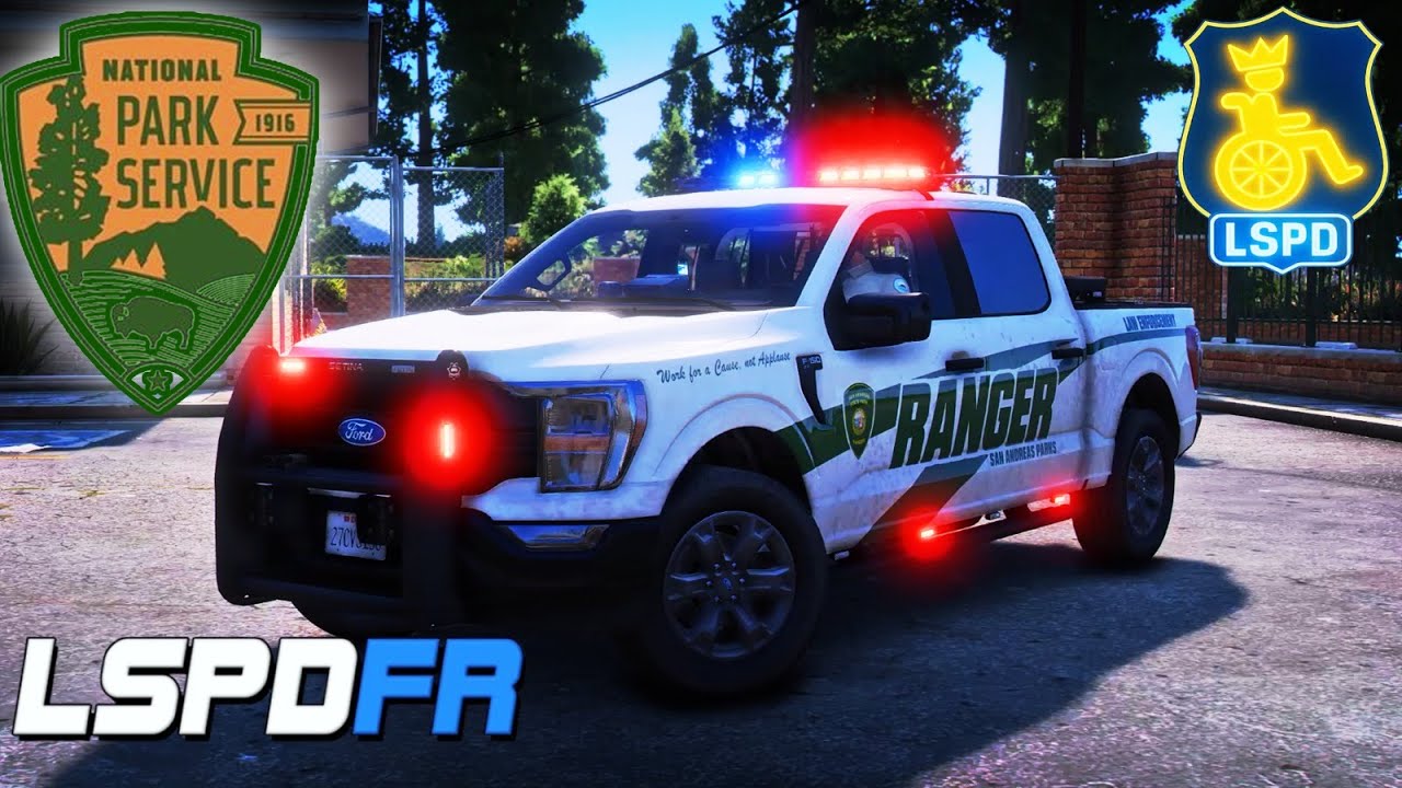 [NO COMMENTARY] GTA V LSPDFR – BAR FIGHT & STALKER INCIDENT! – Park Rangers Patrol