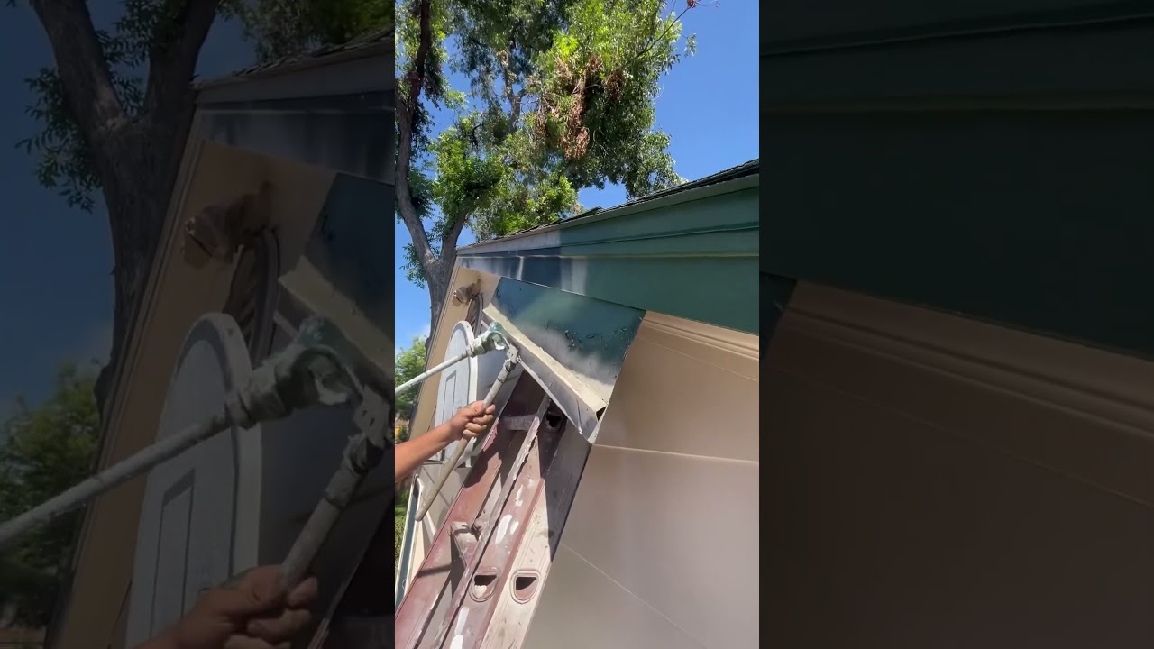 Trim & Siding Repaint 🏡✨ #homeimprovement #homerenovation #exteriorpainting #painting #homedesign