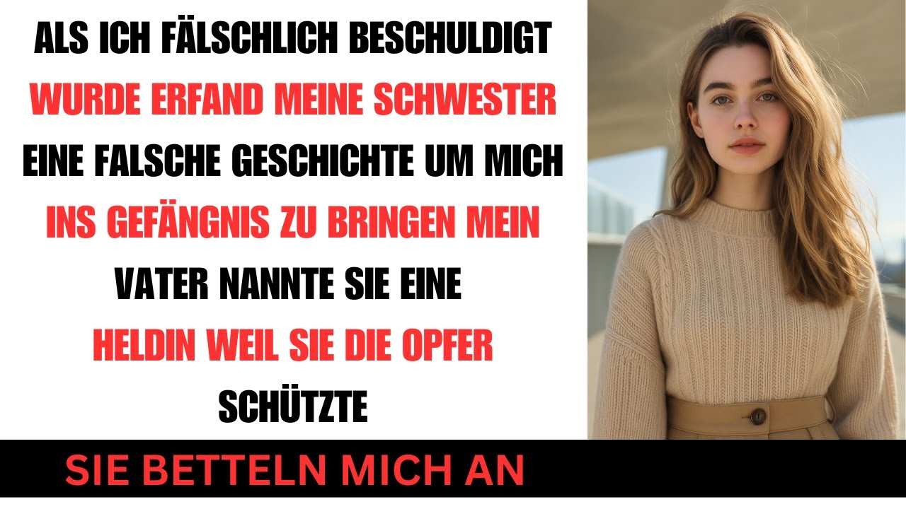 Falsch beschuldigt Meine Schwester erfand eine Story um mich ins Gefängnis zu bringen