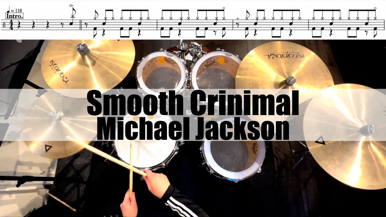 Smooth Criminal-Michael Jackson 叩いてみた Drum cover