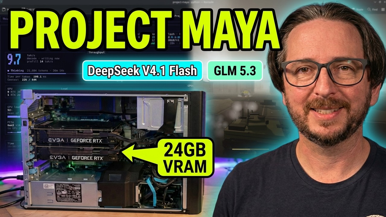 Обзор локального ИИ: Project Maya, Deepseek V4.1 Flash 1017 и GLM 5.3