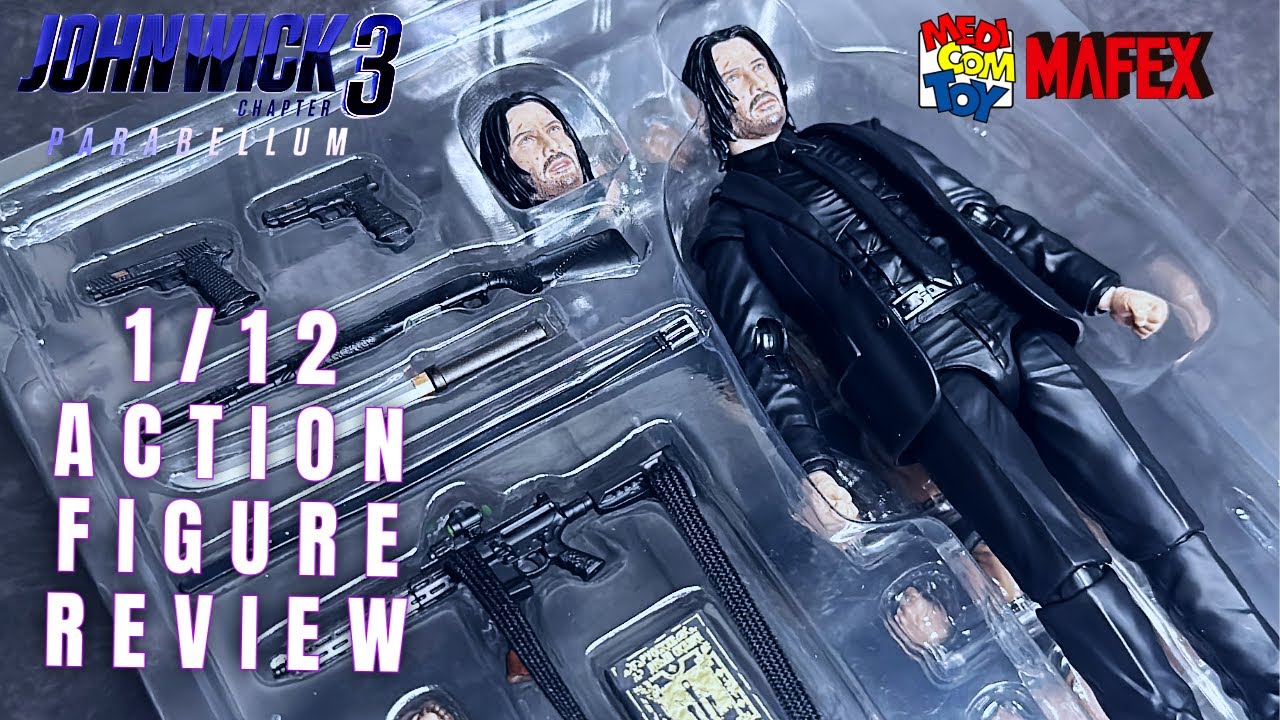 Джон Уик ДЖОН УИК ГЛАВА 3 ПАРАБЕЛЛУМ Обзор Mafex