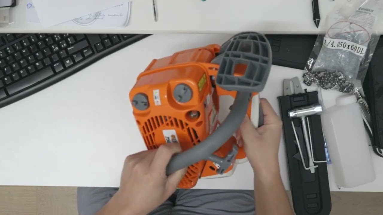 Despachetare unboxing drujba Omac 2500