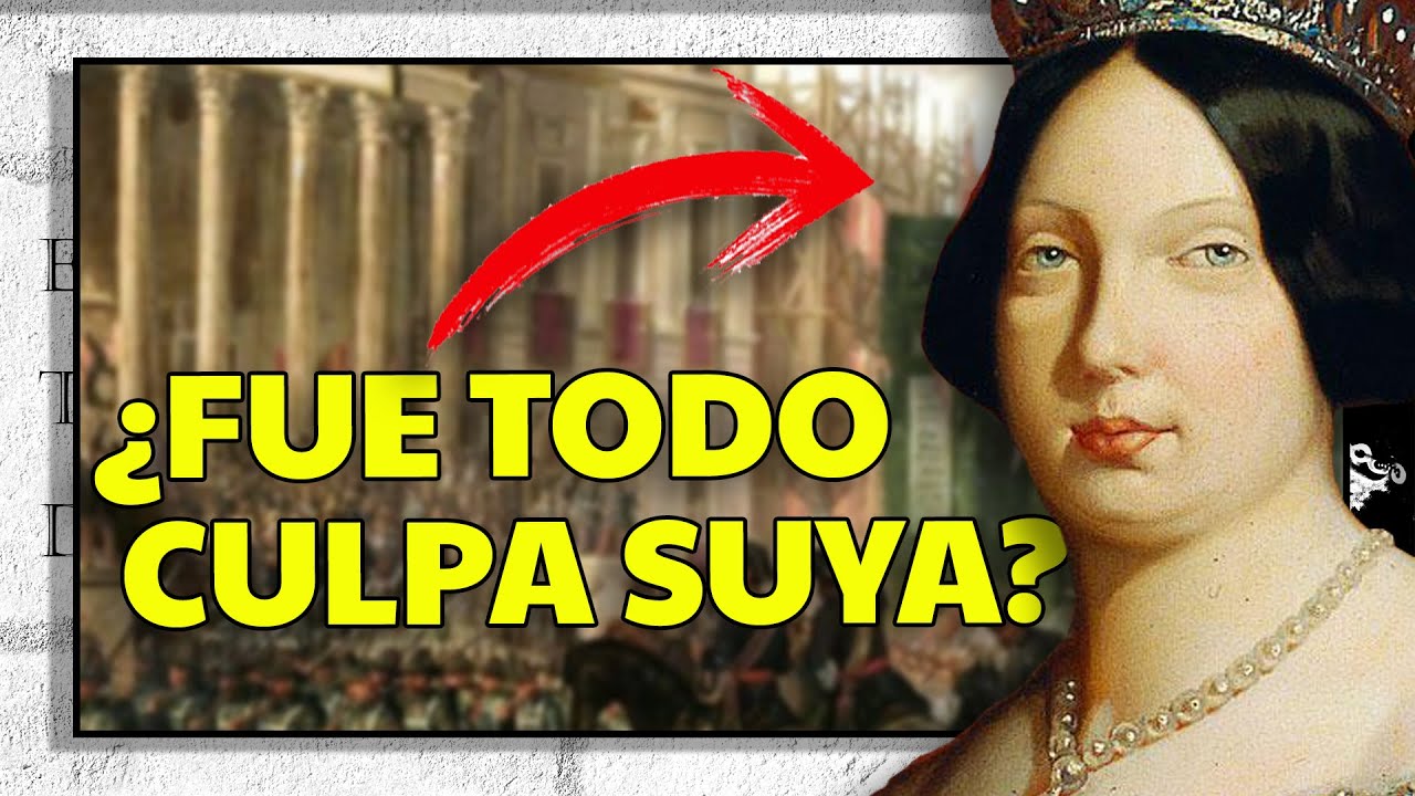 ISABEL II de ESPAÑA (1830-1904) La reina de los tristes destinos.