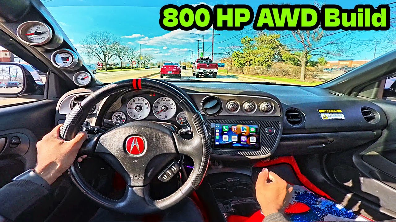 POV DRIVE: Waking Up 800HP AWD RSX