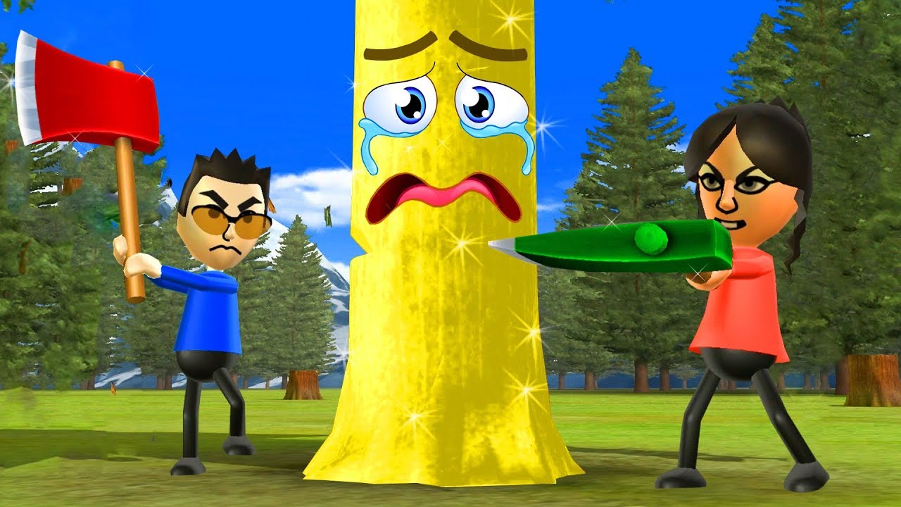 Wii Party Minigames - Blue Guy Vs Ava Vs Greg Vs Gabi (Expert COM)