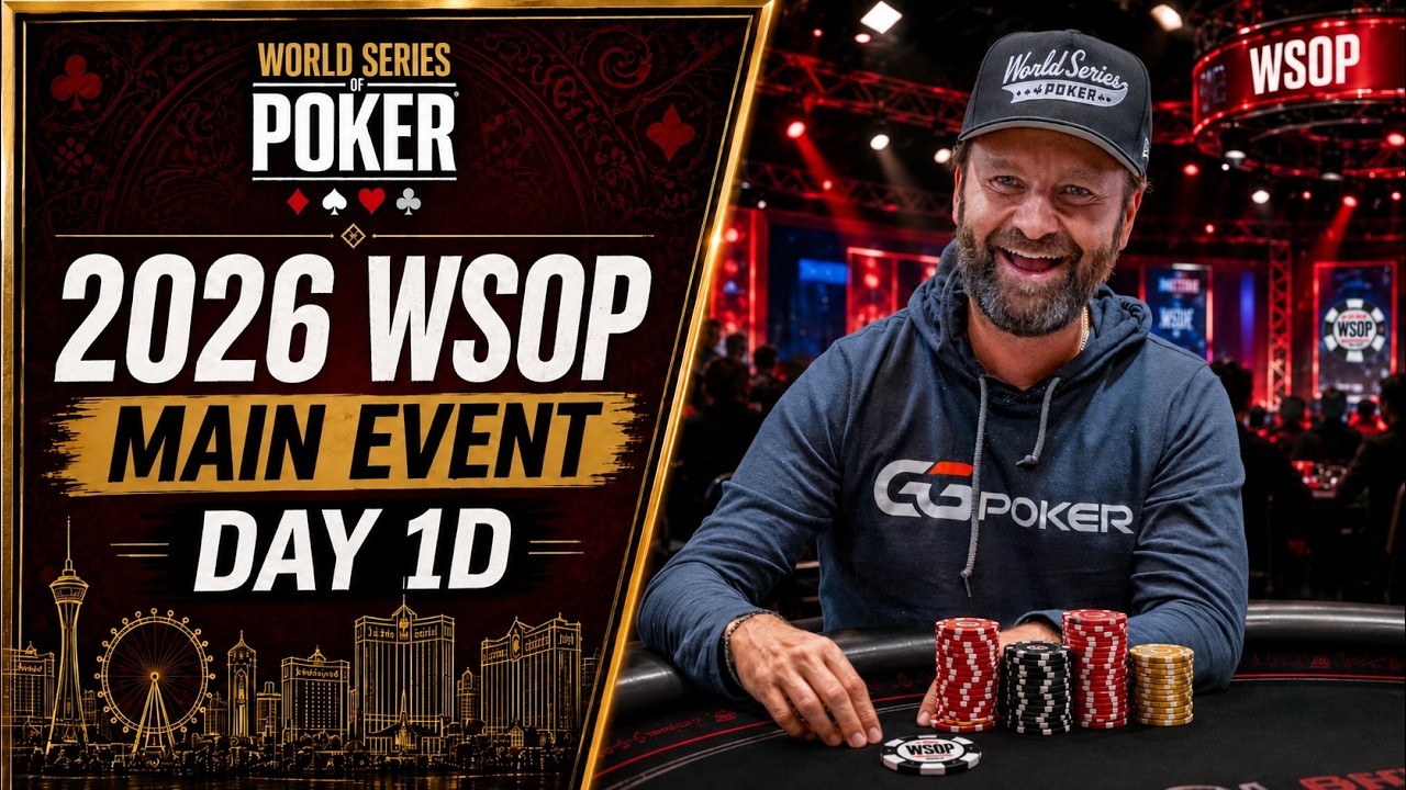 $10,000 Main Event Day 1D | World Series of Poker