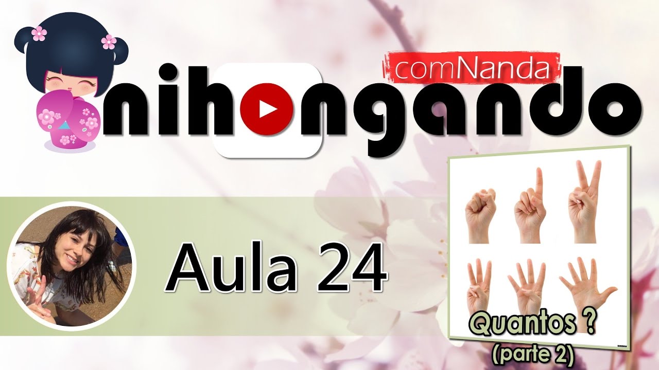 NcN #Aula 24 - Contagem 2 (objetos finos e longos, máquinas, animais)