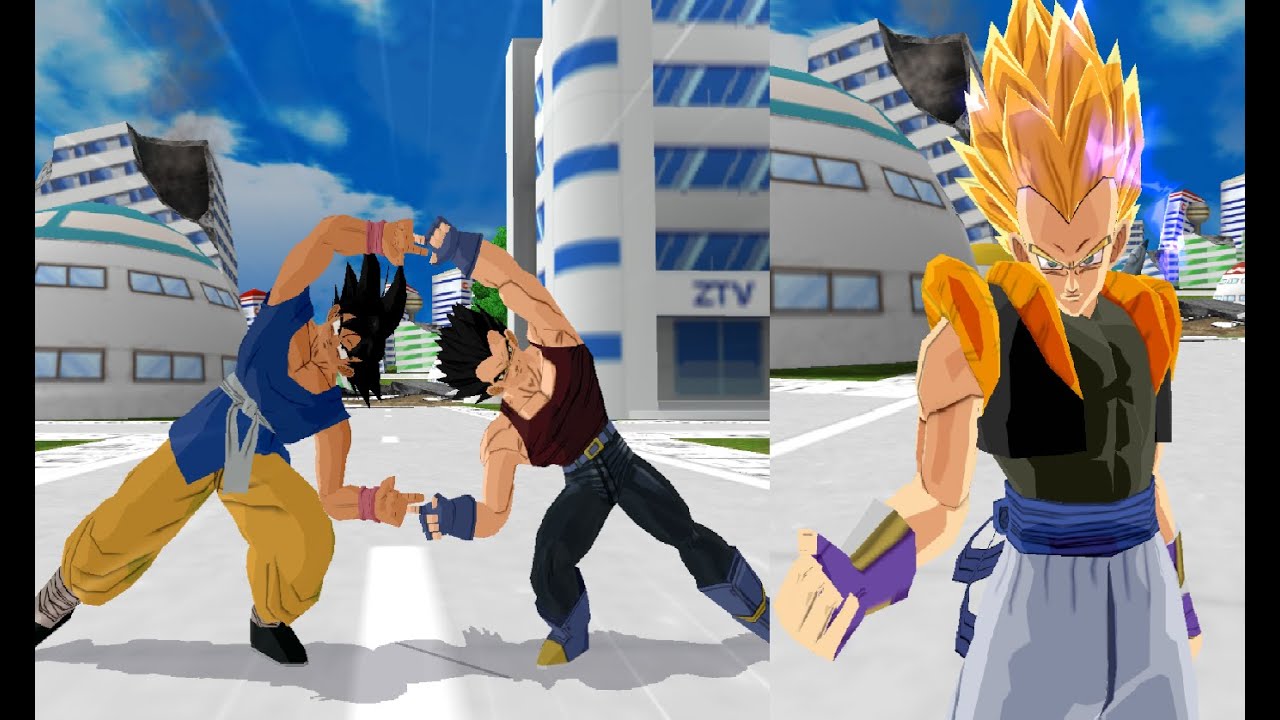 Gogeta GT ! Goku GT And Vegeta GT Fusion! Budokai Tenkaichi 3 Mod!
