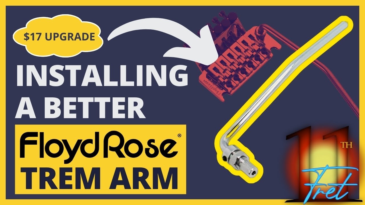 UPGRADE your Floyd Rose With This SIMPLE and CHEAP Whammy Bar