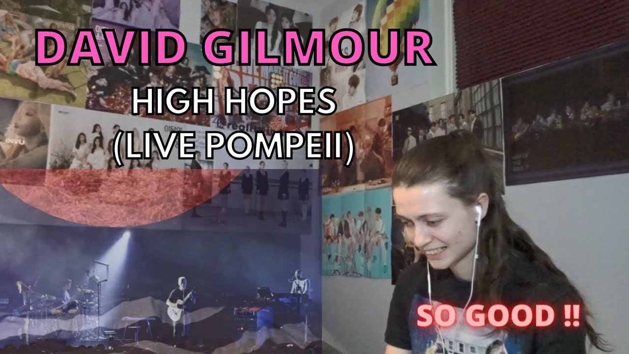 Reaction to DAVID GILMOUR - 