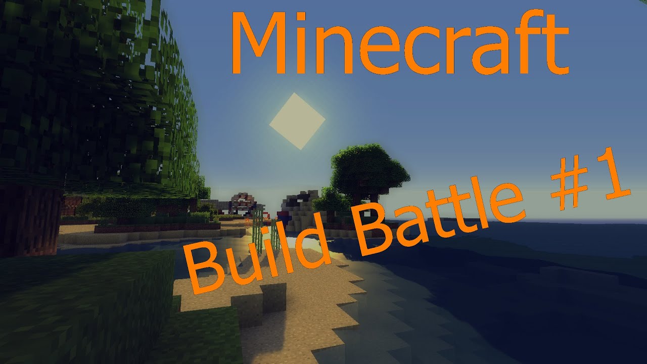 Minecraft Build Battle #1: Тигр и скромность