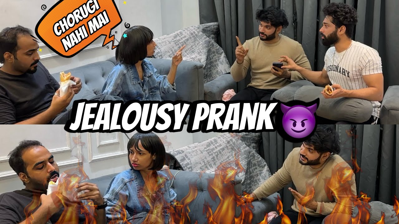 Mera New Best Friend ❌| Jealousy Prank on Female Best friend 😝| Fokats | Abresh & Zeeshan