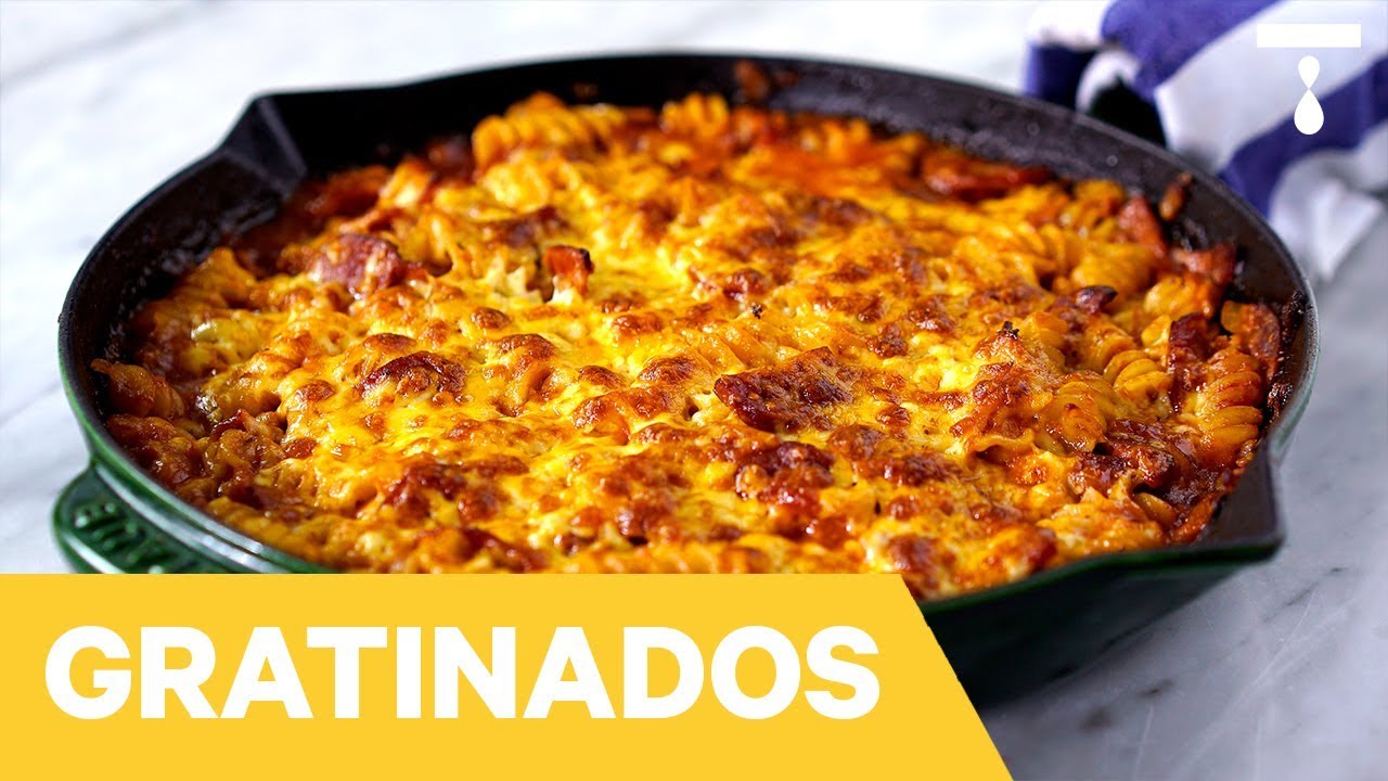 4 RECEITAS DE MACARRÃO GRATINADO