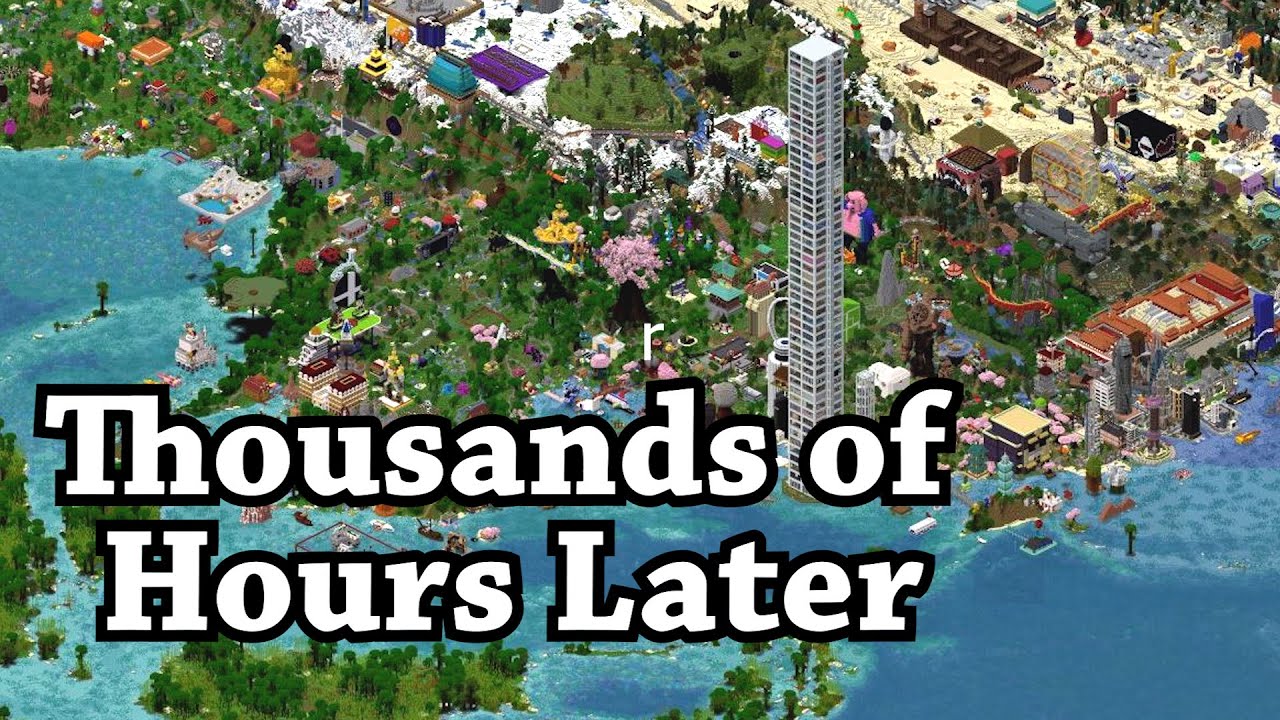 We Have Almost Built an Entire New Earth in Minecraft